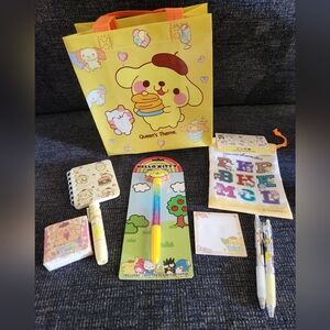 Sanrio Pompompurin School/Office Supplies - Brand New